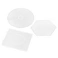 thumbnail image 4 of Kids Beads Craft Board, 3Pcs Square + Round + Hex Fuse Beads Pegboard  For Hand-made Work For DIY Hand-made Beans, 4 of 8