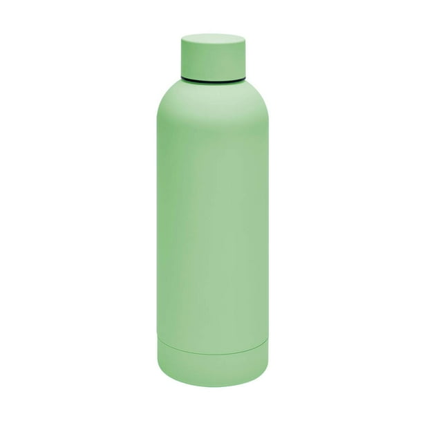 Termo rubber elegante, promocional, merchandising - Termo samt verde 7 x 23