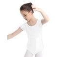 thumbnail image 2 of CHICTRY Little Girls Bowtie-Shaped Back Ballet Dance Gymnastic Leotard Outfit, 2 of 7