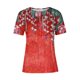thumbnail image 3 of Blusa suelta con cuello redondo y manga corta para mujer a la moda para adultos Pompotops hfajkhk129409, 3 of 6