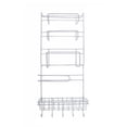 thumbnail image 1 of Over Door Freezer Storage Rack Kitchen Home Spice Organizer Pantry Holder Shelf, 1 of 10