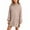 Khaki, variant on Oversized Hoodie Dress for Girls Long Hooded Sweatshirt Dress Pocket Side Split Warm Casual Cozy Pullover Sweaters