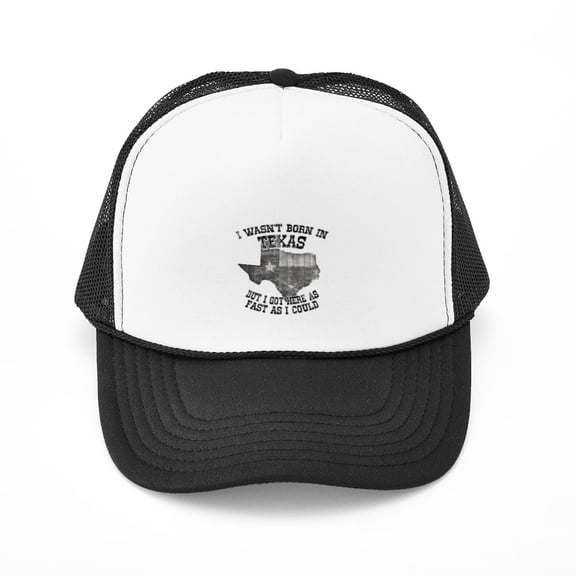 CafePress - Texas - Adjustable Unisex Printed Trucker Hat with Mesh Back
