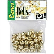 Gold Jingle Bells: 1/2 inch