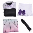 thumbnail image 5 of Disfraz de Cosplay de Anime Shinobu Haori para mujer, vestido de sirvienta Kimono, disfraz de Halloween, Kochou Kanae Kochou Shinobu, 5 of 5