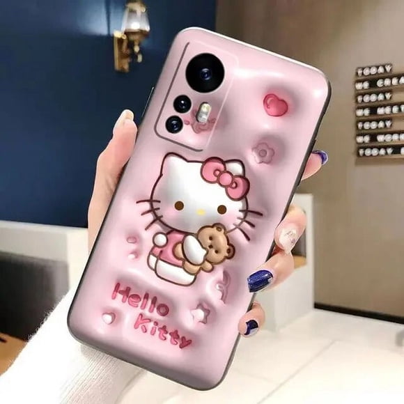 Anime Hello K-kitty K-Kuromi Étui de Téléphone pour Xiaomi Mi 13 12 12X 12T 11 11T 10 9 8 Pro Lite Plus TPU Étui Funda Étui Étui LXY