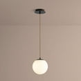 thumbnail image 4 of 8 Inch 120V 5.1W 1 Led Pendant-Satin Nickel Finish Oxygen Lighting 3-671-24, 4 of 5