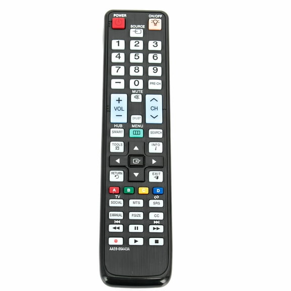 AA59-00443A Replace Remote for Samsung TV UN55D6000 UN40D6000 UN46D6000 UN32D600