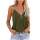 thumbnail image 2 of Karight Womens Tank Tops Half Zip V Neck Tshirts Summer Sexy Sleeveless Cami Shirts Ladies Chain Straps Casual Loose Blouses, 2 of 6
