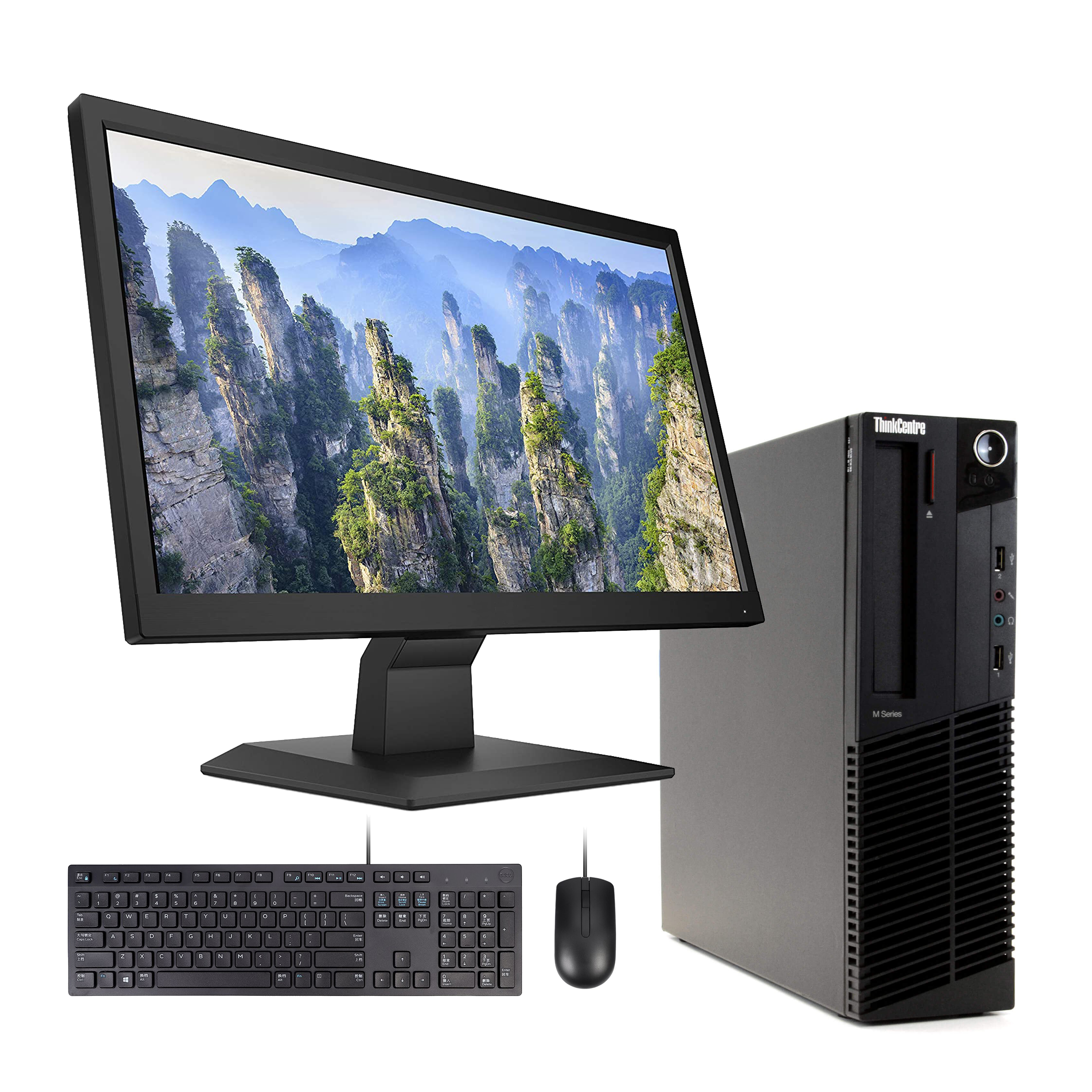 WIN10 Pro 64bit Lenovo M90 Desktop Computer Tower PC Intel QuadCore i5