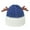 Blue, variant on Seductiva Christmas Knitted Santa Hats Christmas Berets Winter Warm Knitted Plain Dyed Colorful Hat Letter Charm Custom Knit Hat For Women M