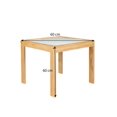thumbnail image 4 of Mesa de madera barnizada Duduk para niños y niñas blanco Duduk 1MES-OSL, 4 of 4