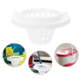 thumbnail image 4 of Shisuyan Office Cleaning Mop Bucket Part White Plastic For Janitors 1Pack 8.7X7.9X5.1In, 4 of 8