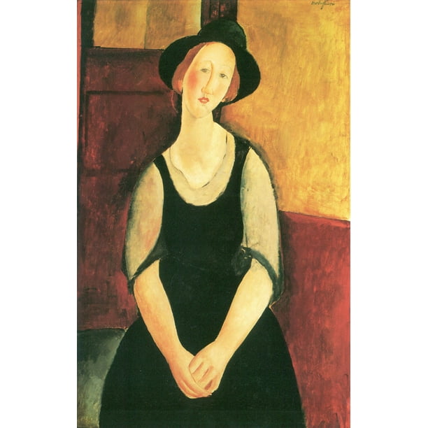 Laminated Poster Modigliani Amedeo Portrait Of Torah Klinckowstraƒae A A Aƒa Sa A M Poster Print X 30 Walmart Com Walmart Com
