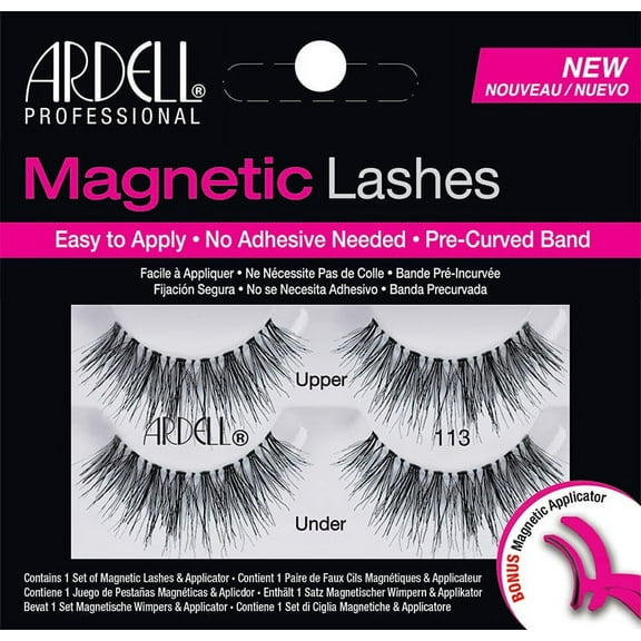 Ardell Magnetic False Eyelashes, 113 Black