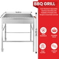 thumbnail image 3 of Aramco BBQ Grill  Lid, Large, Stainless Steel, 3 of 6