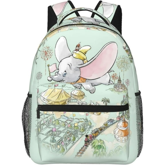 Dumbo Anime Large Capacity Casual Busienss Travel Backpack Schoolbag Bookbags Rucksack Gifts-50