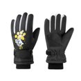 thumbnail image 2 of BXJX Girls Winter Gloves, Non-slip Thermal Water-Repellent Fleece Lined Outdoor Skiing Gloves Black Size Free Size, 2 of 4