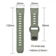 thumbnail image 5 of 3 Correas Para Samsung Galaxy Watch 7 6 4 5 Pro De Silicona, 5 of 7