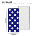 thumbnail image 2 of Bath Towels, Navy And White Polka Dot Highly Absorbent Towels for Bathroom - Quick Drying Microfiber Bath Sheet Turkish Bath Towel for Bathroom Hotel Sport Yoga SPA Gym, 2 of 8