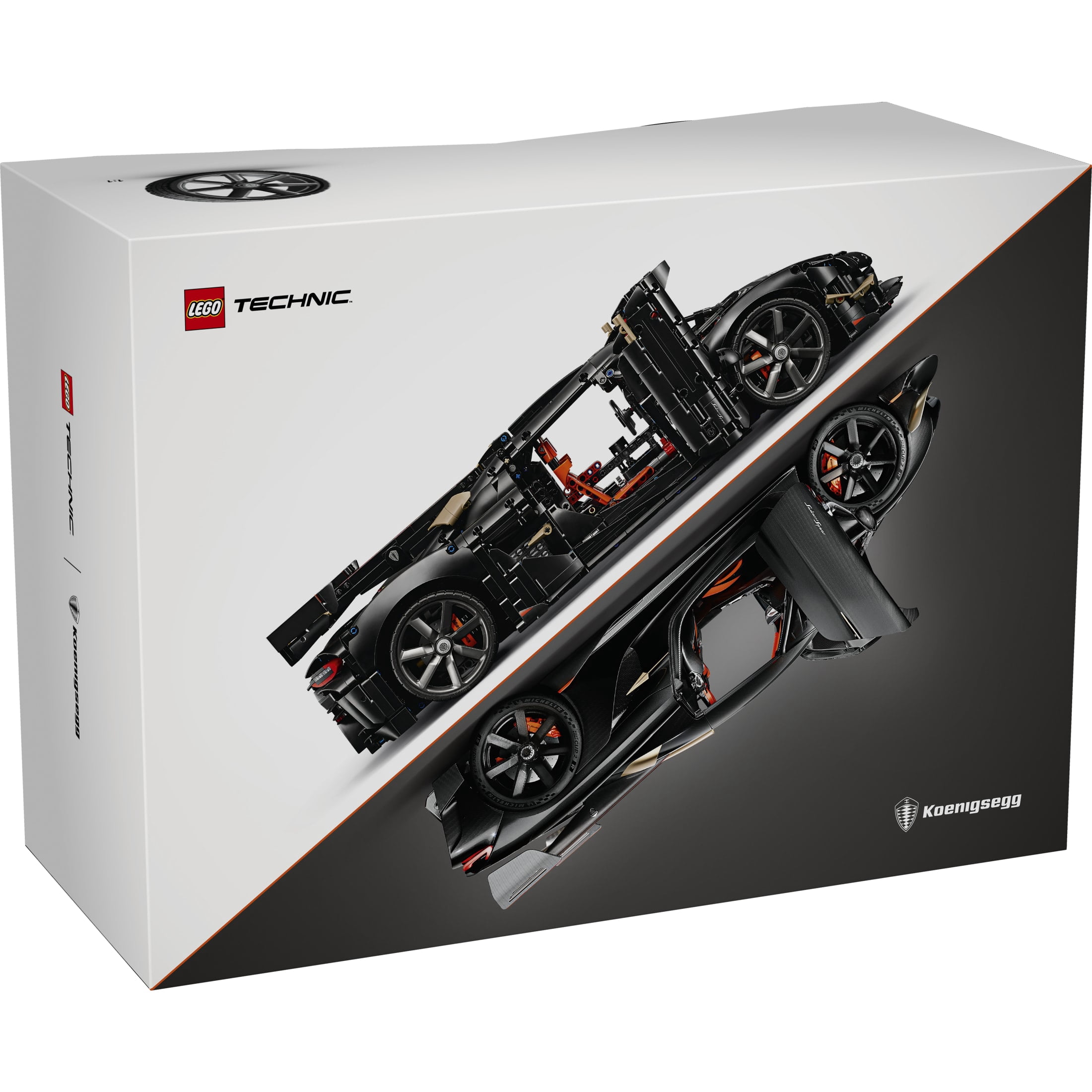 LEGO Technic Koenigsegg Sadair’s Spear Megacar - Building Set for Adults, Ages 18+ - Model Car Kit for Display - Gift for Men & Women - 42232