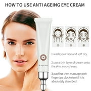 Instant Firming Anti-Wrinkle Anti-Aging Eye Cream Anti Puffiness Remove Eye Bags Dark Circles,0.7fl.oz