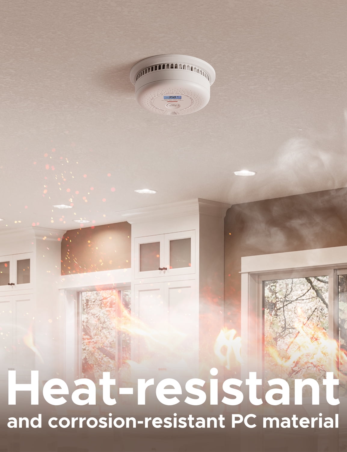 Free Shipping! X-Sense Smoke and Carbon Monoxide Detector Combo