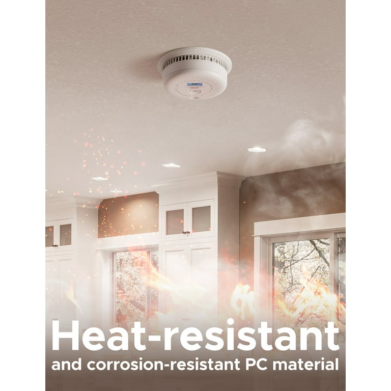 X-Sense Smoke Detector Carbon Monoxide Detector, 10-Year Battery