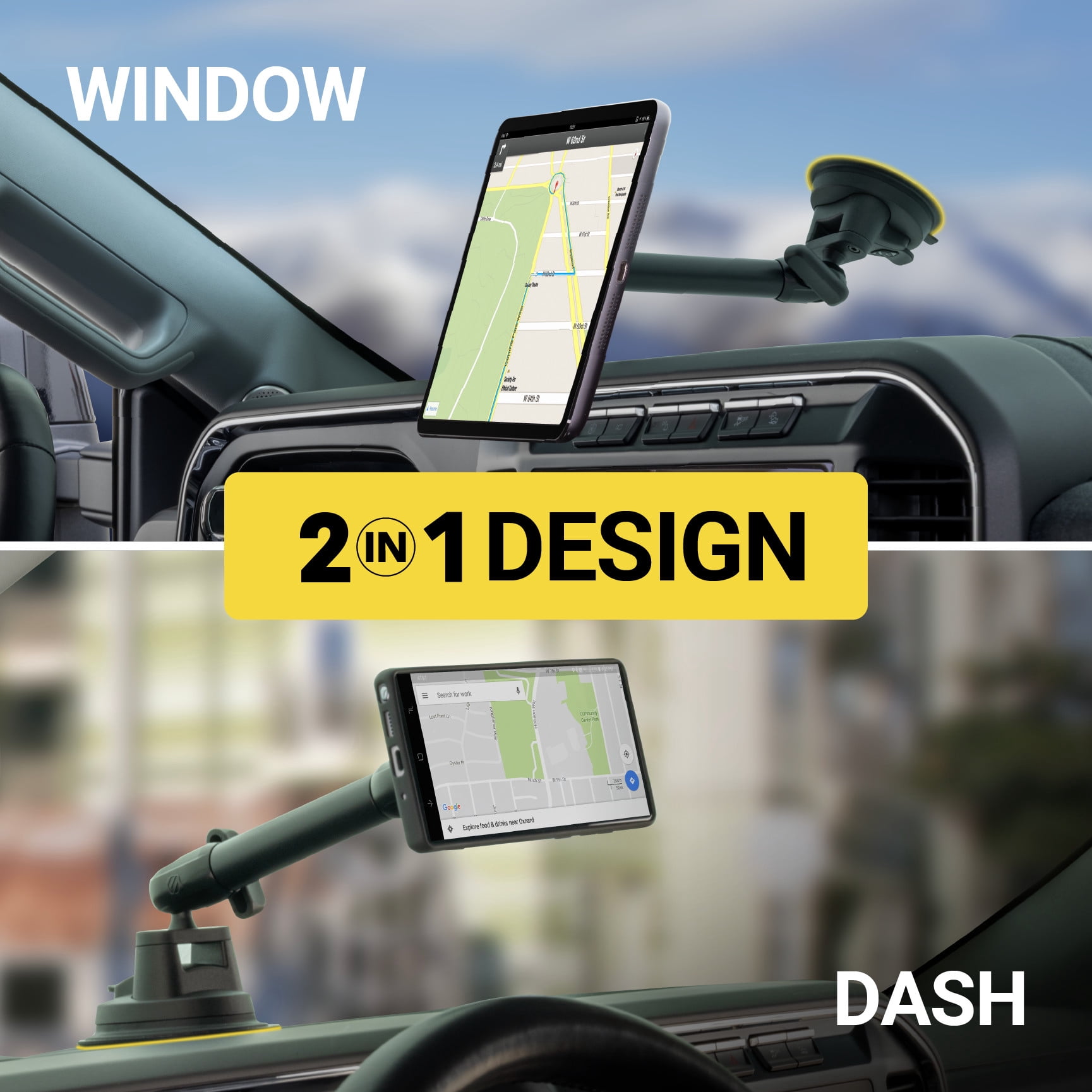 Scosche MXMSWD2HD-VA MagicMount Pro MagSafe Heavy Duty Magnetic Suction Cup Dash/Windshield Mount