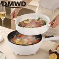 thumbnail image 2 of DMWD Wok Électrique Multifonction 3L pour Sauté, Poêle Antiadhésive, Cuiseur Vapeur Intelligent Sans Fumée, Fondue Chinoise, Ragoût, Chauffage de Cuisson, 2 of 5