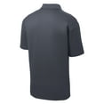 thumbnail image 6 of Yellow Rooster Men's PosiCharge RacerMesh Polo Shirts Graphite XL, 6 of 6