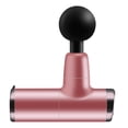 thumbnail image 3 of Mini dispositivo de masaje Mano de mano recargable Cuerpo de músculo eléctrico Relajación Ajustable 4 cabezas Massager de tejido profundo Home Pink tholdsy CE009720-06B, 3 of 6