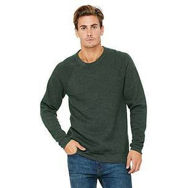 BELLA + CANVAS - Sponge Fleece Raglan Crewneck Sweatshirt - 3901