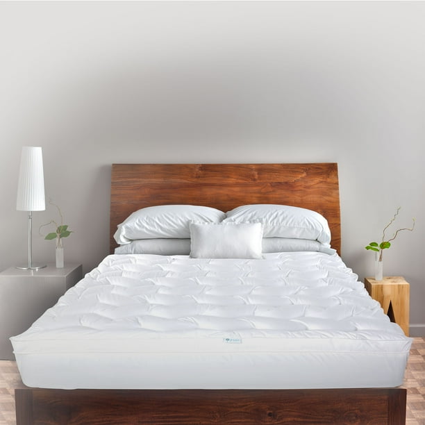 Sognare Cubre Colchon Tamano King Size Termorregulable 100 Algodon Hipoalergenico Lavable Sognare King Size Walmart en linea
