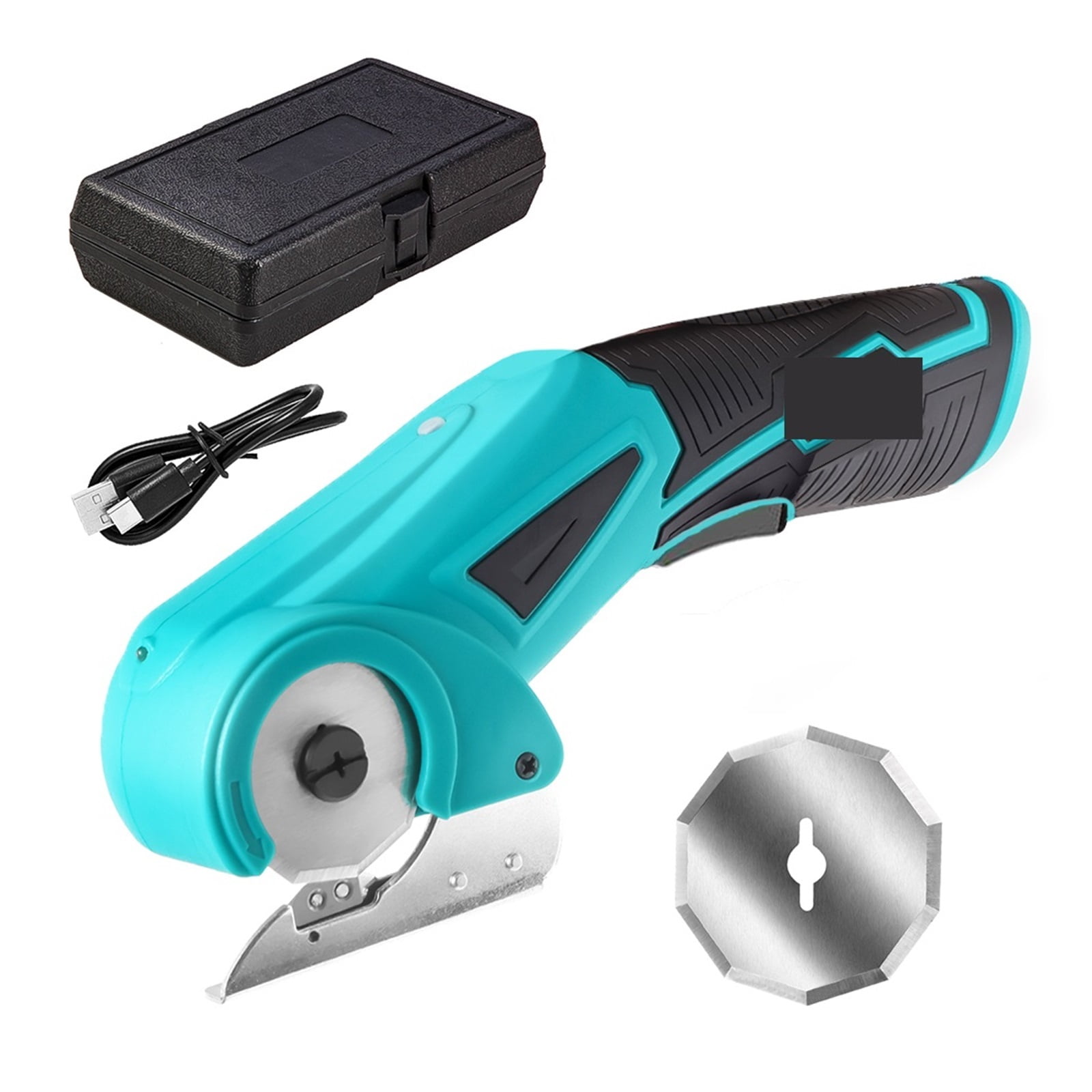 4V Cordless Electric Scissors, Home Electric Trimmer, Sewing Scissors, Tufting Scissors, USB Charging, DIY Leather Cutting Tools