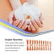 thumbnail image 4 of Jumpingount Extensión de uñas Herramientas de manicura de ataúd reutilizables Mujeres Parches completos Decorados Desmontable DIY Uñas Arte de uñas Naranja amarillo TJP1170-Y1-B1, 4 of 6
