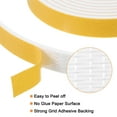 thumbnail image 3 of Uxcell 1 Roll 1/2"x 1/16"x 16.4 Ft Weather Stripping Door Seal Strip Foam Tape, 3 of 6