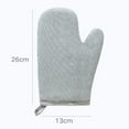 thumbnail image 6 of 1Pc Oven Glove Super Soft Wear Resistant Cotton Flax Anti-Scalding Glove Thickening Heat-Insulating Oven Mitt for Home, 6 of 8