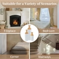 thumbnail image 3 of Sziqiqi Rustic White Floor Vases Set of 3: Metal Extra Large Vase for Dried Flowers Shabby Chic Oversized High Vases Standing Antique Terracotta Farmhouse Vase for Pampas Grass Twigs Wicker, 3 of 10