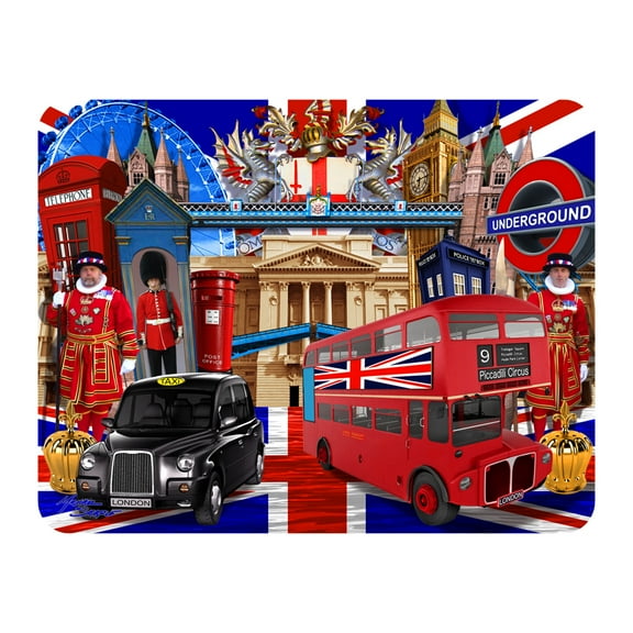 3D LiveLife Magnet Visit to London by Deluxebase – Lenticular Fridge Magnet – Fun UK Souvenir Gift