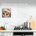 thumbnail image 3 of 3pcs Handmade Bamboo Steamer Kitchen Food Steamer with Lid Steamer Cloth (18cm), 3 of 6