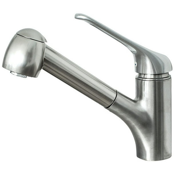 Franke FFPS20180 Valais Single Handle Pull Out Sprayer Kitchen Faucet