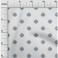 thumbnail image 1 of oneOone Organic Cotton Voile Fabric Circle Ikat Fabric Prints By Yard 42 Inch Wide, 1 of 4