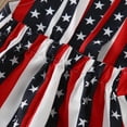 thumbnail image 4 of Splozh 4th Fourth of July Baby Girl Boy Outfit 12 18 24 Months 2T3T4T American Flag Print Overalls Shorts Pocket Suspender Romper Clothes,Blue,12-18 Months, 4 of 8