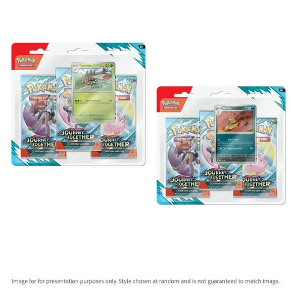 Pokemon Trading Card Games Scarlet & Violet 9 Journey Together 3Pk Blister Styles May Vary