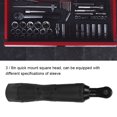 thumbnail image 4 of Electric Ratchet Wrench, Led Light Design Right Angle Ratchet Wrench, Multi-Functional For Home Outdoor Working Efficiency Dark US Plug 110V, 4 of 8