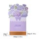 thumbnail image 3 of Ganfancp Calendario Floral 2024 Tarjeta de Madera Decoración de Escritorio Lindo Calendario Artístico Ofertas de La Semana 1X Calendario, 3 of 7
