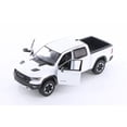 thumbnail image 1 of 2019 Dodge Ram 1500 Crew Cab Rebel Pickup Truck, White - Showcasts 79358/16D - 1/24 scale Diecast Model Toy Car (Brand New but NO BOX), 1 of 5