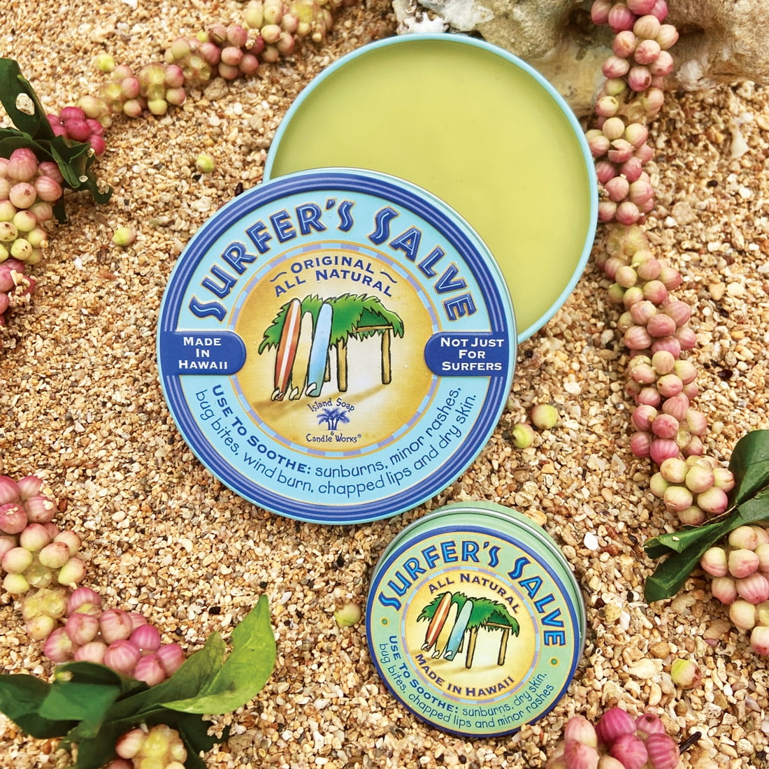 Large Surfer's Salve Tin, 4 oz.
