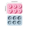 thumbnail image 2 of Dusknt Cake Mold New Year Special! 6 Pairs of Love Spiral Cake Mould Rice Cake Complementary Food Silica Gel Mould Chocolate Cake Mould, Clearance Sale!, 2 of 6